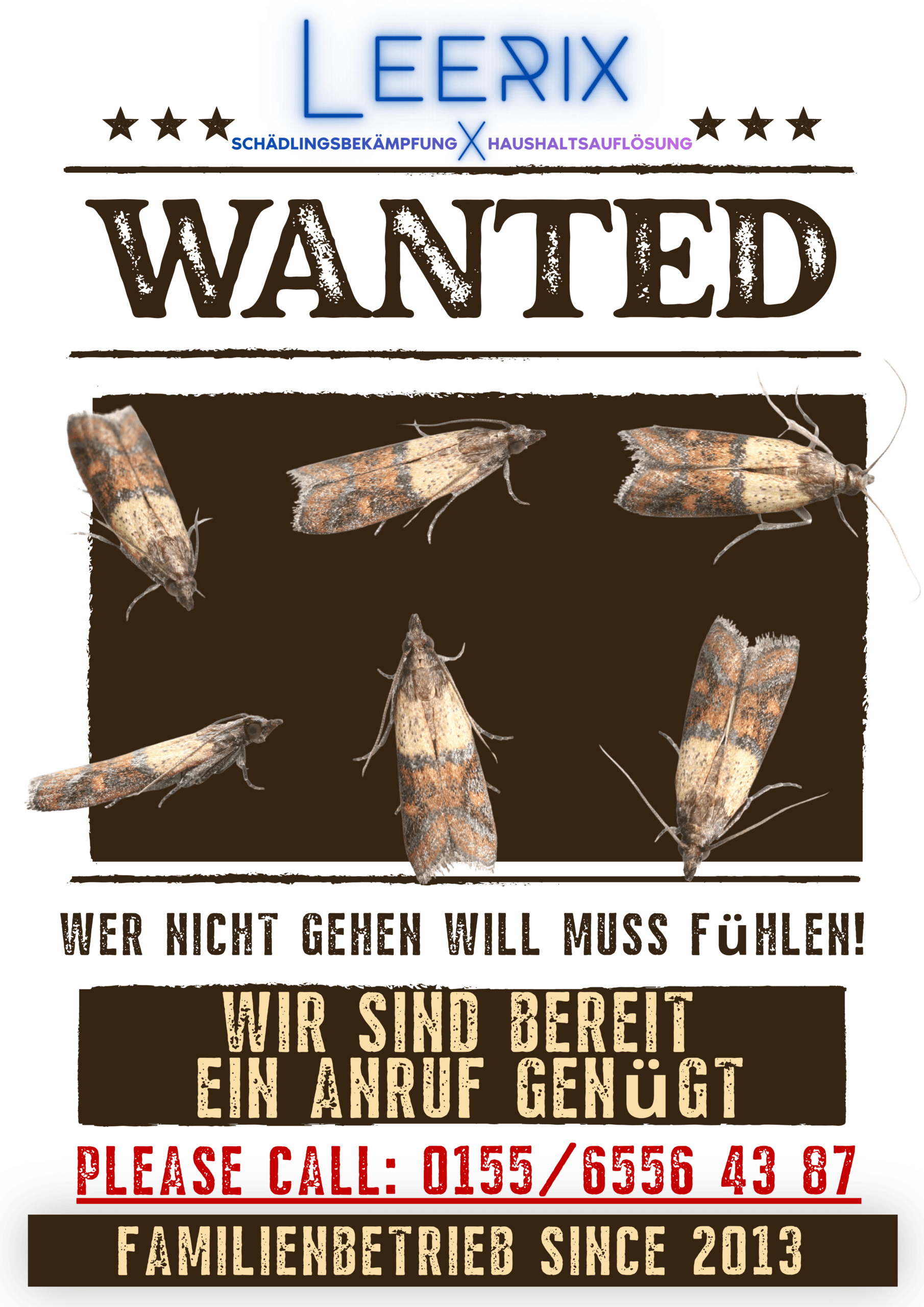 Mottenbekämpfung Kammerjäger Schädlingsbekämpfung